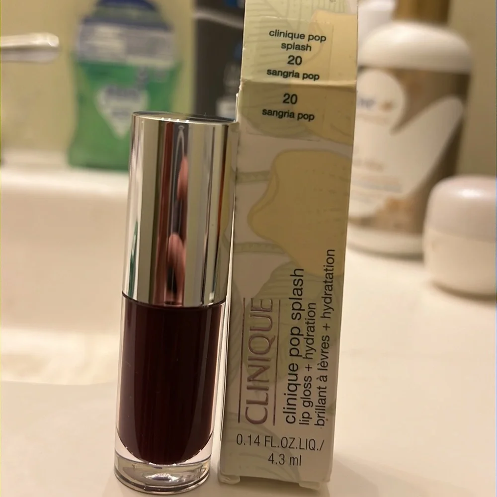 🎃🍭Clinique Sangria Pop Splash Lipstick